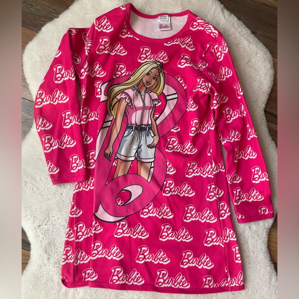 PatPat Pink Barbie Casual Dress